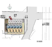 ★手数料０円★岡山市北区新屋敷町１丁目 月極駐車場